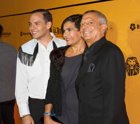 C&eacute;sar Bono acudi&oacute; acompa&ntilde;ado de su familia.