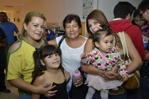 Karime, Gabriela, Alicia, Fernanda y Renata.
