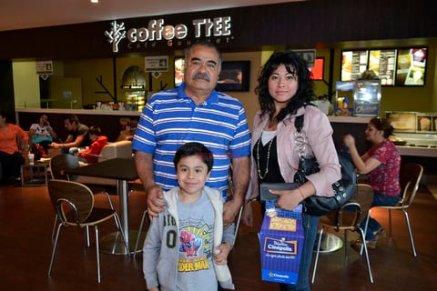 Alejandro, Miguel y Alejandra.