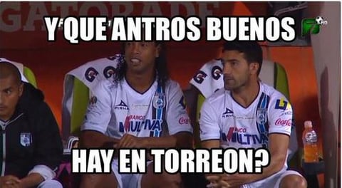 Ante la goliza, mejor 'pensaron' a dónde ir después del partido.