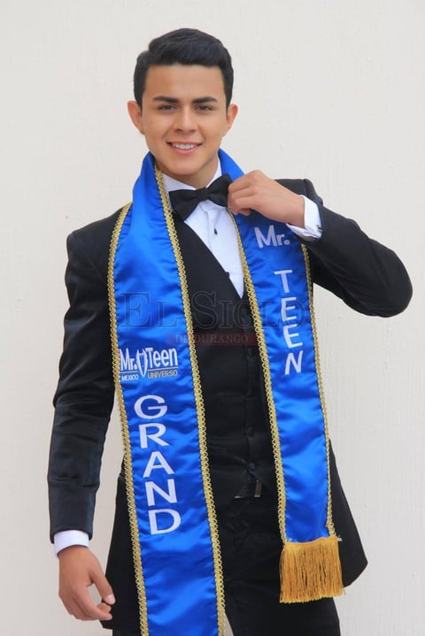 El duranguense Saúl Isaí representará a México en Mr. Grand International Teen 2015.