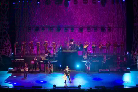 El interprete concluyó su espectáculo, pero prometió que regresará en septiembre con otro concierto en el Auditorio Nacional.