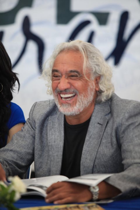 Rafael Incl&aacute;n, con su singular estilo, platic&oacute; un poco sobre su paso por los escenarios, donde ha podido ser part&iacute;cipe del esfuerzo emprendido por mantener la industria f&iacute;lmica nacional y que pueda seguir brindando opciones a su p&uacute;blico.