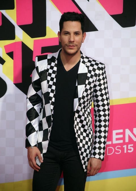 El cantante Christian Ch&aacute;vez fue invitado a la ceremonia.