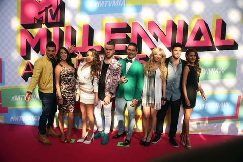 El elenco de Acapulco Shore fue parte de los invitados.