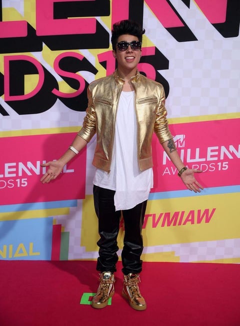 El cantante Mario Bautista se llev&oacute; el m&aacute;ximo galard&oacute;n durante la tercera entrega de los MTV Millennial Awards 2015 al ganar en la categor&iacute;a Icono Digital del A&ntilde;o.