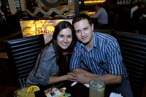 Mayra Palacio y Óscar Saldívar.