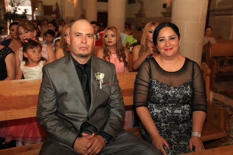 Isarel Galindo Pérez y Sandra Pérez Vázquez.