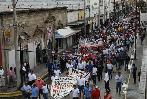 En la marcha no se reportaron incidencias, seg&uacute;n las autoridades locales.
