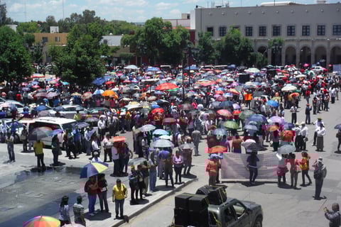 'Si se trata de evaluar por Pe&ntilde;a hay que empezar', era una de las consignas.