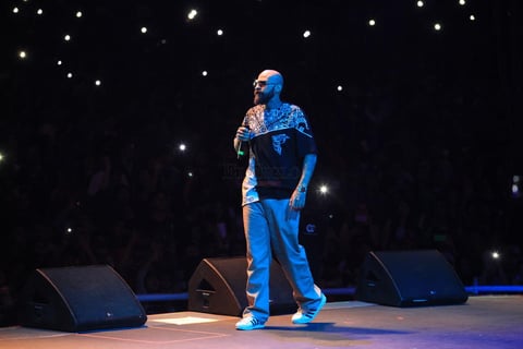 'Me Alegro de su Odio' y 'Todas mueren por mi' tambi&eacute;n formaron parte del repertorio del segundo concierto que se present&oacute; en la Velaria como parte del 452 aniversario de la ciudad.