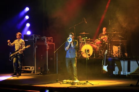 Ofrecieron al p&uacute;blico un verdadero viaje por toda la trayectoria de la banda originaria de de Naucalpan de Ju&aacute;rez, Estado de M&eacute;xico.