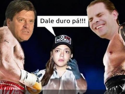 Incluso se dijo que la misma hija de Miguel Herrera alent&oacute; a su padre a golpear al comentarista.