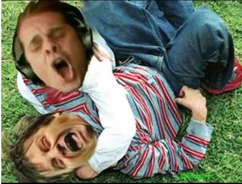 Los internautas recrearon la pelea entre Miguel Herrera y Christian Martinoli.