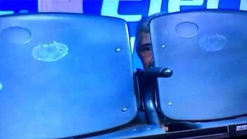 El 'Tuca' esperaba a que River se fuera.