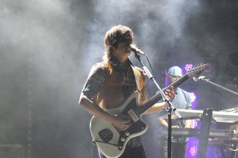 Jorge Siddhartha Gonz&aacute;lez Ibarra, mejor conocido como Siddhartha, fue el primero en pisar el escenario de la Velaria.