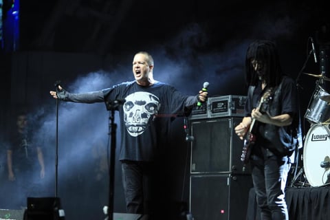 Banda mexicana de rock La Cuca, que este 2015 celebra 25 a&ntilde;os de trayectoria.