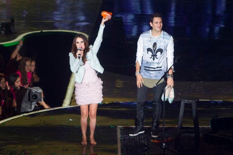 Dulce Mar&iacute;a se llev&oacute; el premio de Canci&oacute;n Favorita por Lo haces t&uacute; o lo hago yo.