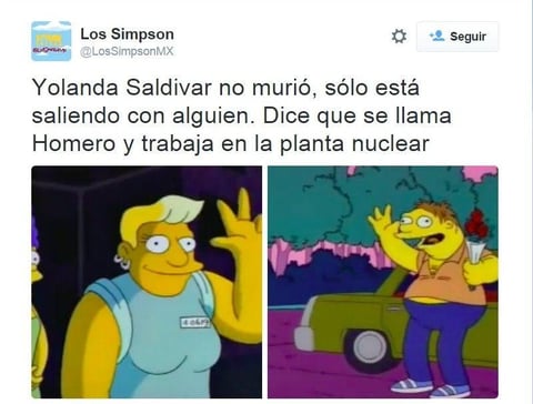 Yolanda Sald&iacute;var se volvi&oacute; parte del mundo de Los Simpson.