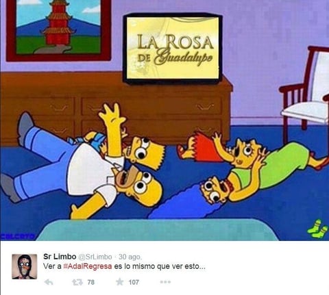 As&iacute; reflejaron su reacci&oacute;n al ver Adal el Show.