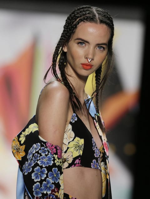 "Espero que desfilando pueda cambiar la visi&oacute;n de la gente sobre los minusv&aacute;lidos", afirm&oacute; Madeline Stuart, una australiana de 18 a&ntilde;os que tiene s&iacute;ndrome de Down.