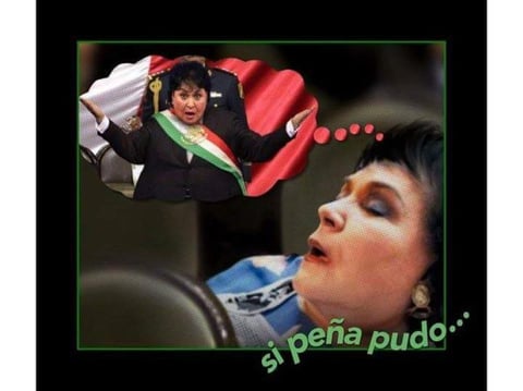 Tras quedarse dormida en San Lázaro y las declaraciones que hizó la actriz, los amantes de las redes sociales no perdieron el tiempo para generar nuevos memes.