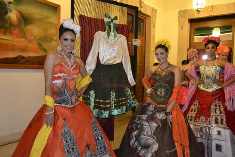 La exhibici&oacute;n 'Trajes T&iacute;picos Regionales de Danza' fue inaugurada en el Museo de la Ciudad 450.