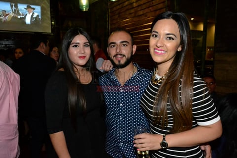 Elisa, Pablo y Gaby.