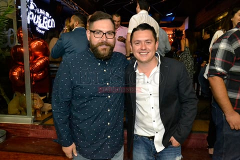 Bam Bam Hernández y Manuel Torres.