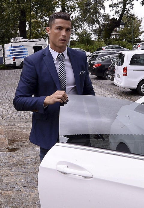 El futbolista aprovech&oacute; su estancia en Braga, donde est&aacute; concentrada la selecci&oacute;n de Portugal.