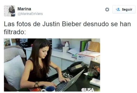 Aseguran que fue Selena Gomez la encargada de difundir las im&aacute;genes.