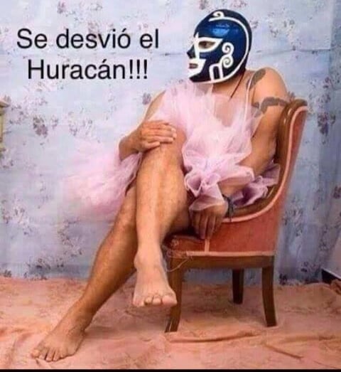 Otros dice que el Hurac&aacute;n se devi&oacute; de rumbo.
