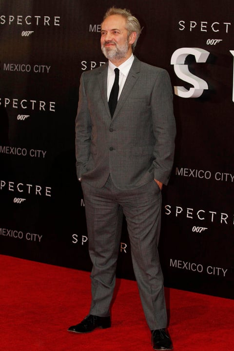 El director brit&aacute;nico Sam Mendes no pudo faltar al estreno de su nueva pel&iacute;cula.