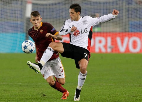 'Chicharito' le volvió a marcar a la Roma