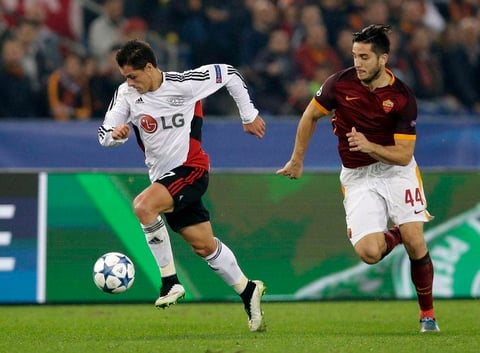 'Chicharito' le volvió a marcar a la Roma