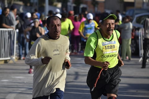 Participantes de todas las edades se dieron cita en esta carrera.