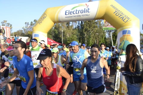 La salida fue en la fachada del Museo Interactivo Bebeleche.