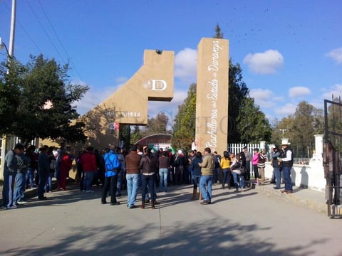 COBAED Lomas. En la convocatoria los invitaban a prepararse con lonche y agua para estar presentes todo el día.