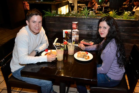 Salvador y Fernanda.