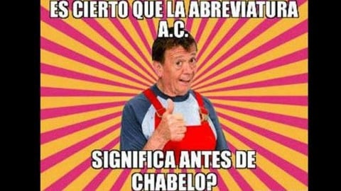La edad de Chabelo se ha vuelto una vez m&aacute;s blanco de los memes.