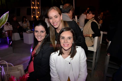 Lorena Herrera, María Garza y Marcela Salúm.