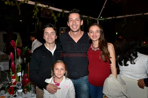 Gustavo, Paola Gómez, Rubén Ontiveros y Andrea G.