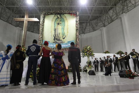 Durango canta Las mañanitas a La Virgen de Guadalupe