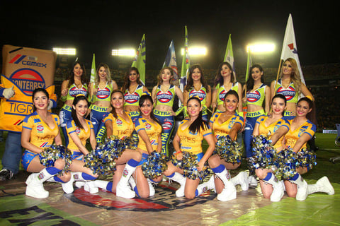 La belleza mexicana se dio cita en los encuentros de la Gran Final del Apertura 2015.