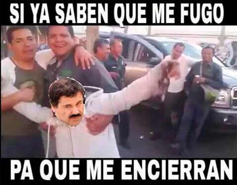 Los usuarios no perdieron oportunidad para burlarse de la segunda vez que "El Chapo" escap&oacute; de la c&aacute;rcel.