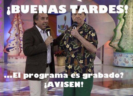Algunos criticaron que el programa fue grabado.