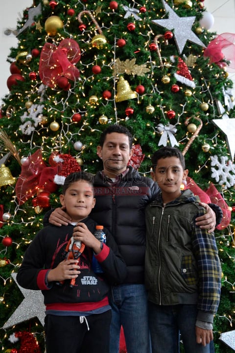 Noé, Noé y Juan Pablo.