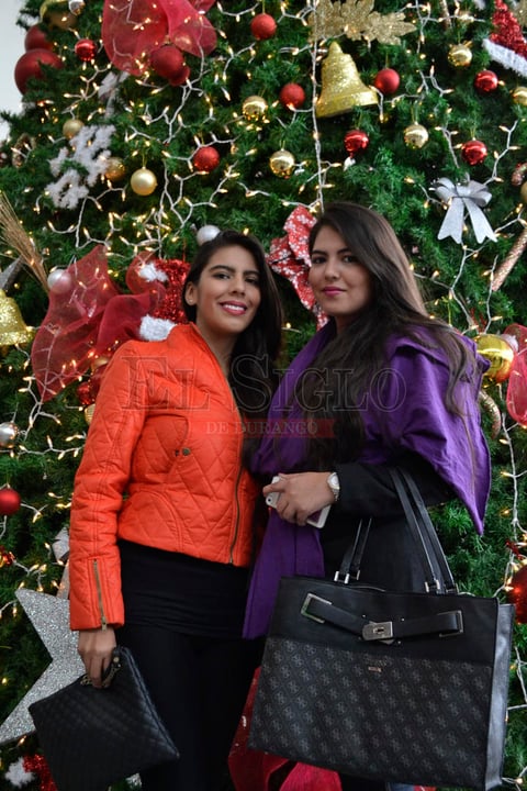 María Fernanda y Sarahí Nuñez.