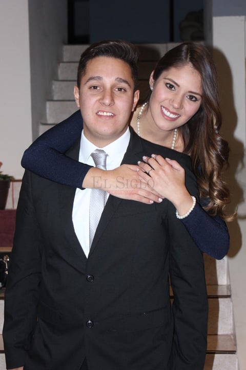 Paola Fernanda y Hugo.