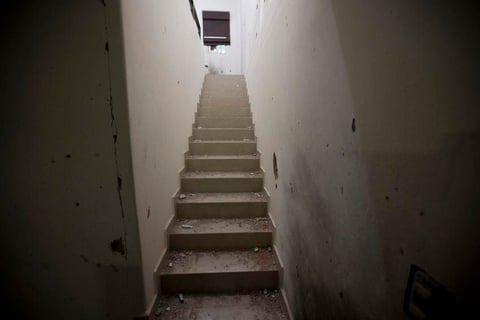 En las paredes quedaron los impactos de bala.